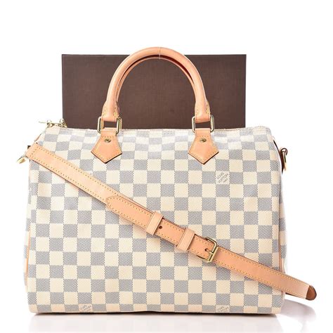 louis vuitton speedy 30 damier azur canvas|authentic louis Vuitton Speedy 30.